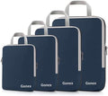 Gonex Compression Packing Cubes, 4-Piece Expandable Travel Organizers by Gonex
