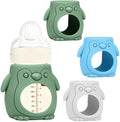 BUSOHA 3 Pack Silicone Sleeves for MAM Glass Baby Bottles by BUSOHA