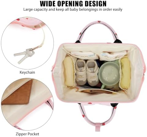 Baby Diaper Bag Backpack for Mom, Large Capacity Travel Nappy Bag for Boys & - Image 5