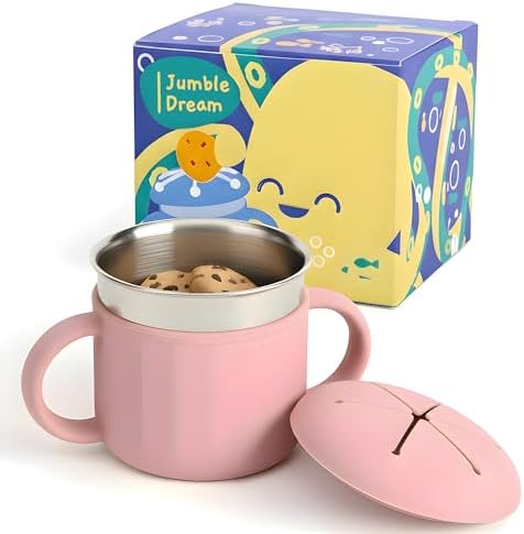 Jumble Dream Stainless Steel Snack Cup by JumbleDream