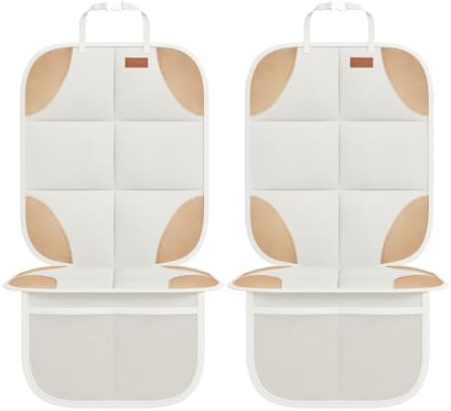 SMART ELF 2 Pack Car Seat Protector-600D Fabric Waterproof by SMARTELF