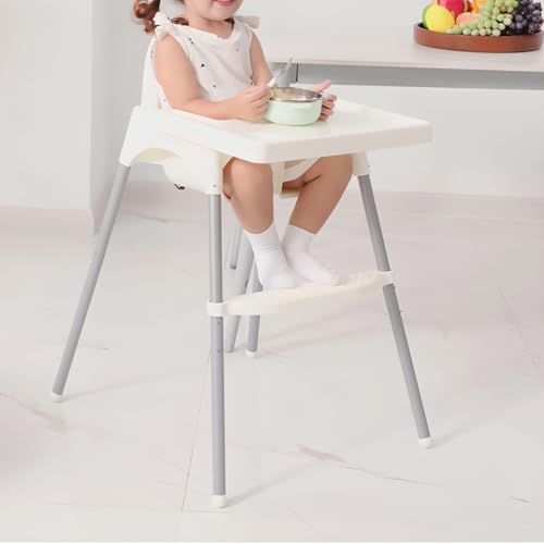 Generic High Chair Foot Rest, Adjustable, Non-Slip PP, Compatible - Image 2