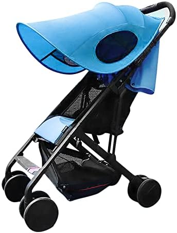 Baby Stroller Sun Shade Sun Rain Shade Blackout Blind Canopy Cover by Unknown