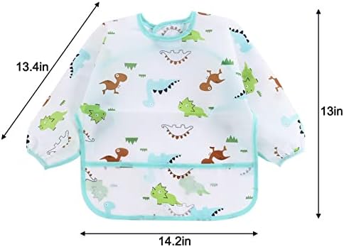 PandaEar 5 Pack Long Sleeve Bibs - Image 2