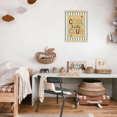Playroom Decor, Cool Kids Club Wall Art Framed Poster, Boys Room Decor - Image 5
