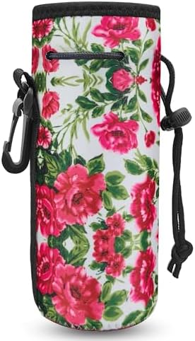 Water Bottle Carrier, Insulated Neoprene Water Gym Travel bottle Holder Bag by ALEIFLEforKidsAdultsCosplayGift