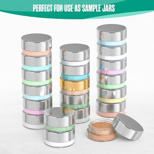 Sample Containers, Jar Lip Balm Container, Mini Jar - Image 3