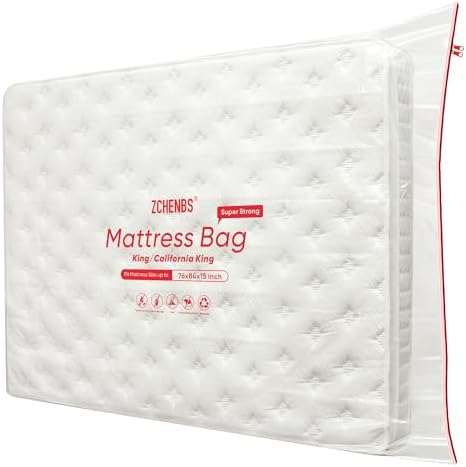ZCHENBS® - King Mattress Bags for Moving, Waterproof Storage Bag by ZCHENBS