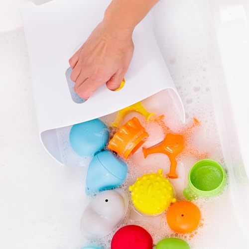 Ubbi Stand Up Bath Toy Storage Organizer, Sage Green - Image 2