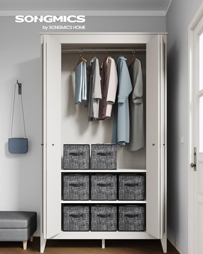 SONGMICS Storage Cubes, 11.8-Inch Foldable Closet Organizers - Image 2