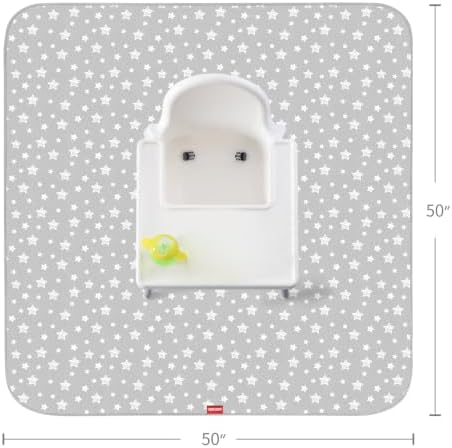 Baby Splat Mat for Under High Chair Mat, Waterproof and Washable - Image 2