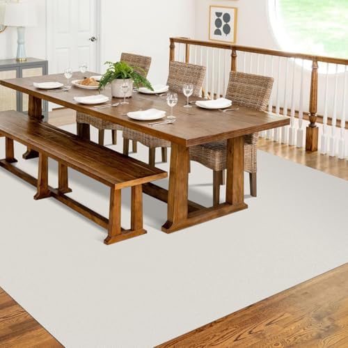 Soft Plastic Floor Mat for Under Dining Table by FURKIT