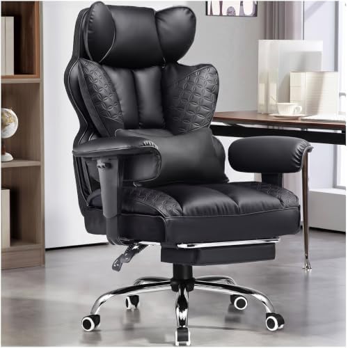 GTPLAYER Big and Tall Gaming Chair 400lbs Heavy Duty Office Chair by GTPLAYER