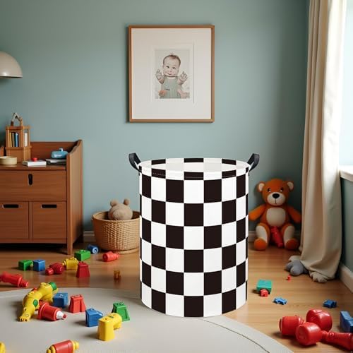 Baby Laundry Basket Kids Hamper Toy Storage Bin - Image 3