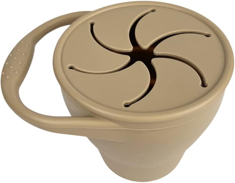 | Snack Attack Cup | Collapsible Silicone Container | Toddler and Baby Catcher - Image 3