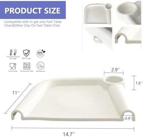 Silicone Baby Dining Tray Compatible - Image 2