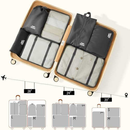 9 Set Packing Cubes for Travel Essentials - Image 3