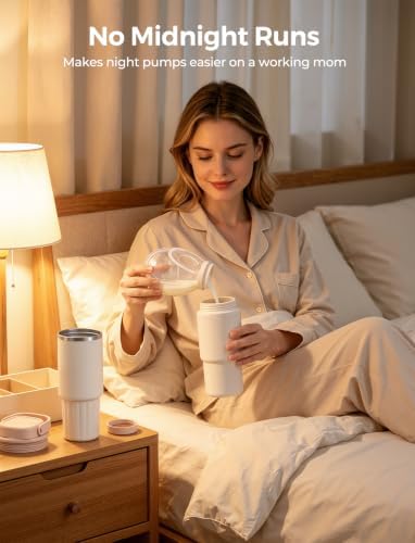 Hibobi 13oz Portable Breastmilk Cooler, Fit Car Cup Holder, 24H Cooling - Image 6