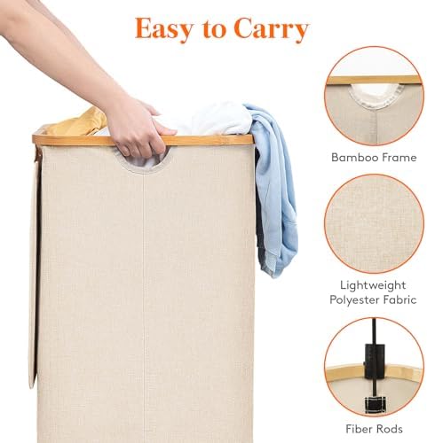 Lifewit 120L Large Laundry Basket - Image 6