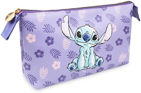Disney Stitch Toiletry Bag Travel Makeup Storage Bag Vanity Bag Gift Idea by Disney