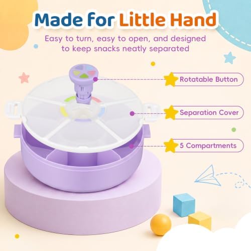 Pawtong Snack Rotator Container Reusable Snack Box - Image 3