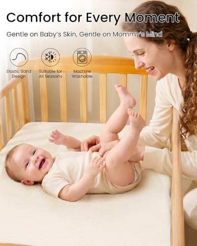Muslin Crib Sheets for Boy Girl - Image 6