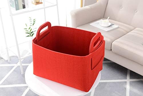 Minoisome Storage Basket Felt Storage Bin Collapsible& Convenient Box Organizer - Image 2
