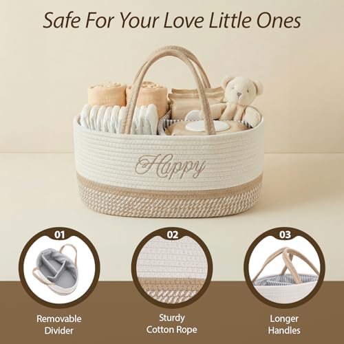 DUHEL Diaper Caddy Organizer - Image 4
