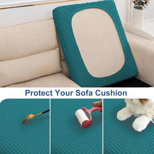 Water Resistant Stretch Sofa Seat Cushion Covers Stretch Furniture Protector - Image 6