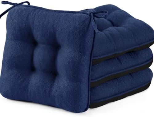 BETU Chair Cushions for Dining Chairs Set of 4, Kitchen Table Chair Pads by BETU