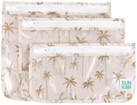 Bumkins Travel Bag, TSA Approved Pouch, Zip Bag, Quart Size Airline Compliant by Bumkins
