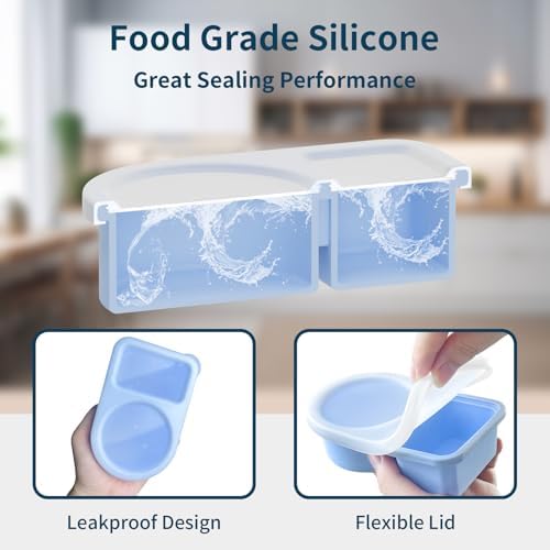 5 Pack Silicone Snack Containers - Image 4