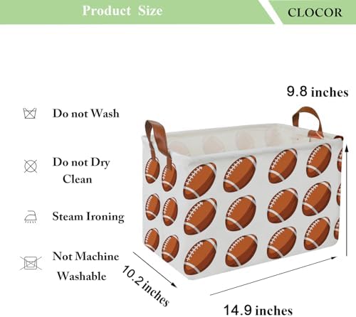 CLOCOR Rectangular Storage Basket, Waterproof Storage Bin, Gift Basket - Image 6