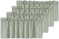 H.VERSAILTEX 4 Panels Blackout Valances by HVERSAILTEX