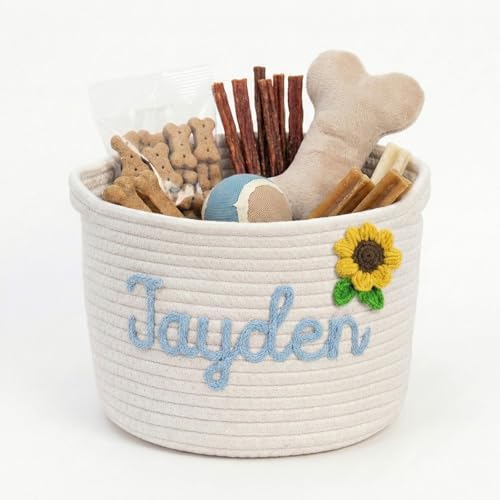 Personalized Dog Toy Storage Basket by Welcome