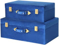 HofferRuffer Velvet Storage Trunks by HofferRuffer