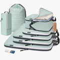 CherryNow 7 Set Compression Travel Packing Cubes by CherryNow