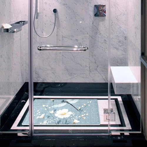 Shower Mat Bathtub Mat, 26.8x15.1 inch, Non-Slip Bath Mat - Image 6