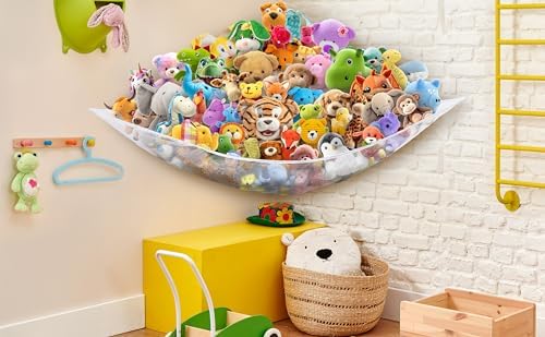 Simple Houseware 2 Pack Stuffed Animal Toy Hammock Net - Image 7