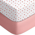 Yoofoss 2-Pack Baby Crib Sheets by YOOFOSS