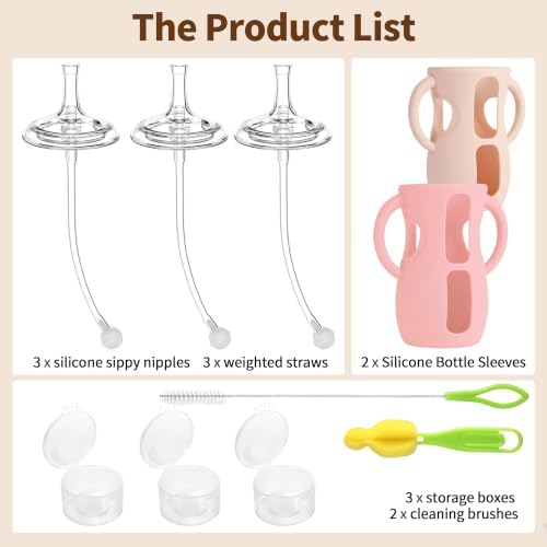 Straw Cup Conversion Kit with Silicone Sleeves - Image 7