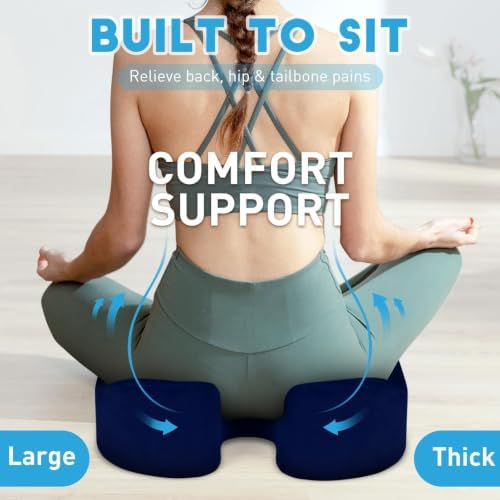BlissTrends Thick Seat Cushion for Office Chair & Car Seat - Image 4