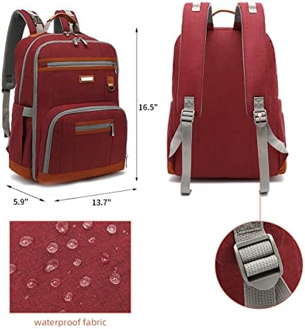 Diaper Bag Backpack, Large Baby Nappy Bags - Image 5