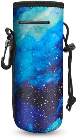 Water Bottle Carrier, Insulated Neoprene Water Gym Travel bottle Holder Bag by ALEIFLEforKidsAdultsCosplayGift