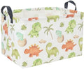 Dinosaur Baskets Storage Basket Gift Basket Rectangular Cute Storage Bin Box by DDBASKET