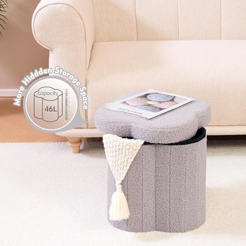 B FSOBEIIALEO Storage Ottoman Cube - Image 3