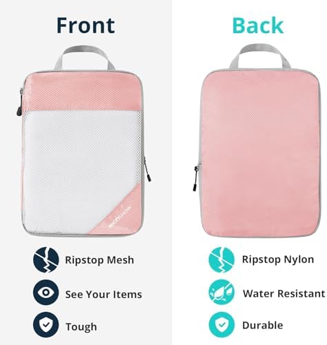 Compression Packing Cubes 10 Set, Compressible Space-Saving Packing Cubes - Image 5