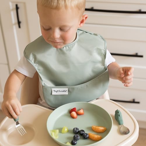 Tiny Twinkle Mess-Proof Baby Bibs - Image 3