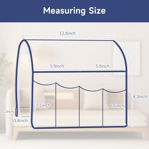 MEHIDFY Sofa Armrest Caddy, Waterproof Bedside Storage Organizer, Non Slip - Image 3