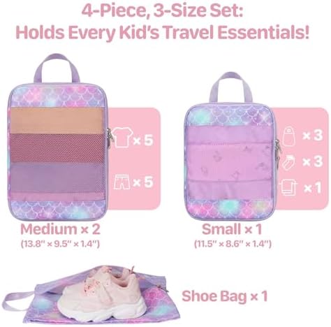 Kids Compression Packing Cubes - Image 4